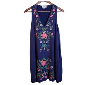 UMGEE Embroidery Swing Work Dress size Small